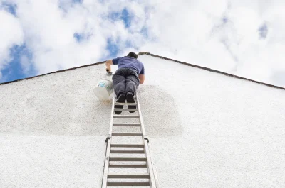 Peinture extérieure à Fossieux — façades et ravalement